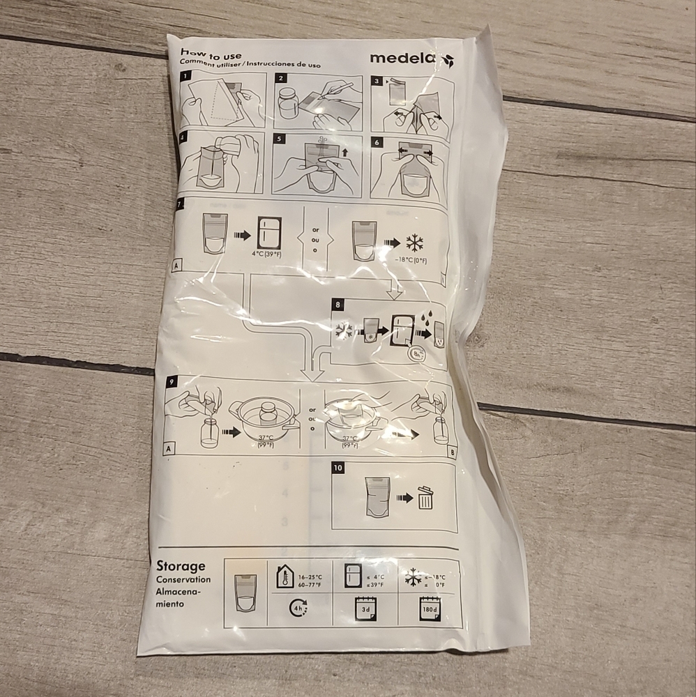 🍦Medela storage bags🧋